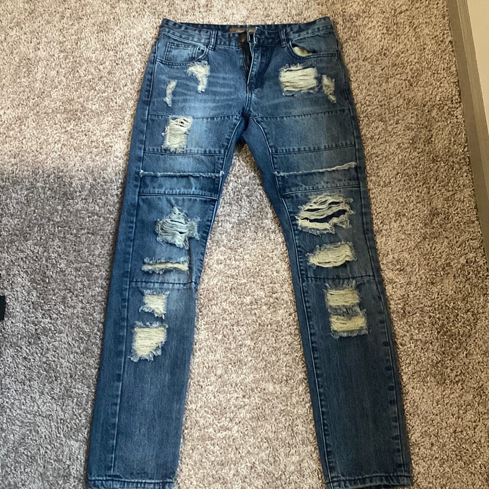 Crispy Denim Blue jeans